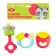 A set of rattles "Sweets", with elastic elements, 3 pcs, crumb I