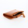 Women's wallet on the button, redhead color
