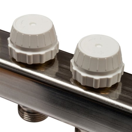 Collector Group Stout SMS 0917 000005, 1 "X3/4", 5 outputs, with consumables, stainless steel. steel-3