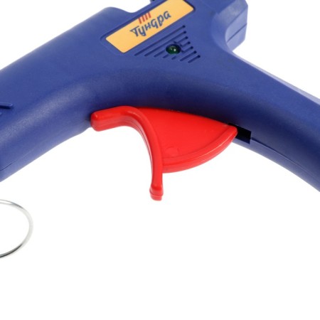 Tundra glue gun, 20 watts, 220 V, lace 1.2 m, switch, indicator, anti -bore, 7 mm-8