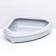 Corner toilet with a frame 55*45*13 cm, gray