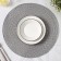 Set of serving napkins on the table "Ray", 4 pcs, d = 38 cm, color gray color