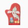 Mittens-place of the share "Gift" 20x28 cm, 35% HL, 65% PE, Vatin 250 g/m2