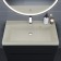 Sink uperwood Classic quartz 80 cm, quartz, beige matte, linen