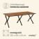 Maclay camping table, folding, 120x60x45 cm