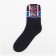 Women's socks, blue color, size 23-25
