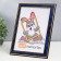 Photo frame plastic 15x21 cm 284 turquoise