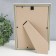 Photo frame plastic "reed" 15x21 cm, white krakelyur