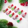 Set for photos and decor "New Year", in a set of clothespins 10 pcs., Rope - 100 cm