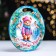 Board Surfacing "Bear. New Year", D-25.5cm