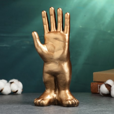 Figure "Handbird" Bronze, 24cm