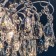 Ceiling lamp 6x60W E27, size 51x51x42 cm