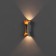 Facade lamp "Elegant", FSD-090, 6 W, 3000K, IP65, 220 V, metal, white and golden