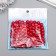 Beads for creativity wood "red" set 30 g 1x1 cm