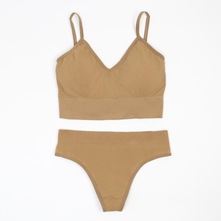Female set (top, panties) 118 Sand color, river 42-44-4