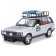 BBURAGO LAND ROVER, DIE-CAST, 1:26, opening doors, silver color