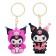 Toy - Funny Box Surprise "Evil Rabbit": children's keychain, stickers, card, color mix