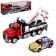 Metal truck "Evaciatorial", with a machine, light and sound, inertia, mix