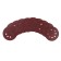 Circle of abrasive grinding under the "Velcro" tundra, perforated, 125 mm, P320, 10 pcs.