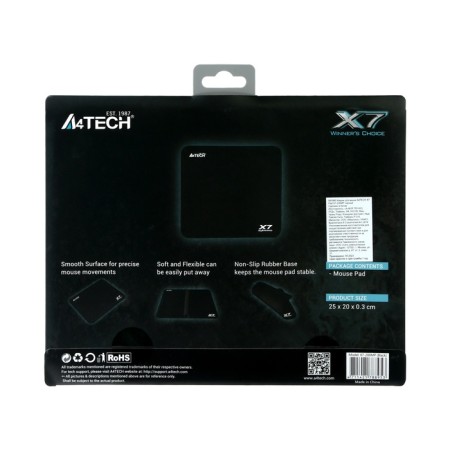 A4Tech X7 PAD X7-200MP Mini, Game, 250x200x3 mm, Black-5