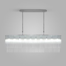 Светильник подвесной Bogate's Allure 487/10, E14, 10х60Вт, 1200х170х940 мм, цвет хром