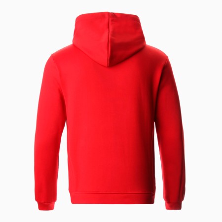 Male sweatshirt was laid down, red color, size 58-8