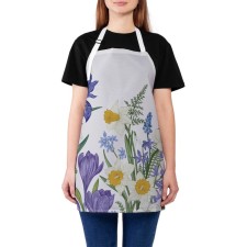 Apron of a kitchen with a photo print 