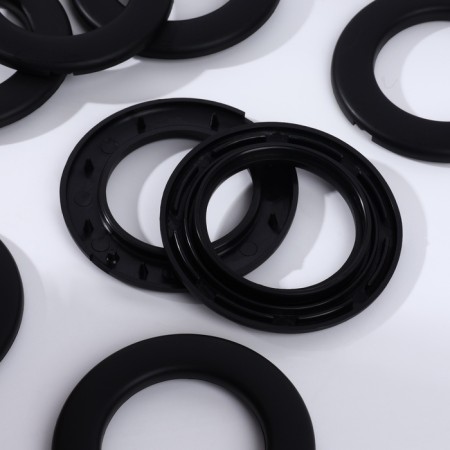 Curtains for curtains d3.5/5.5cm (nab 10pcs price for nab) matte black au-1