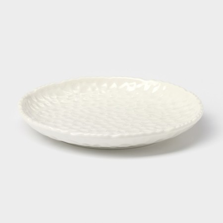 Poramic pies “Airiousness”, D = 15 cm, white color-1