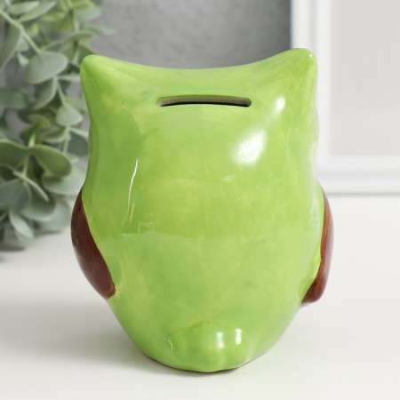 Копилка керамика "Филин арбузик" 10,6х9,5х11,8 см-2