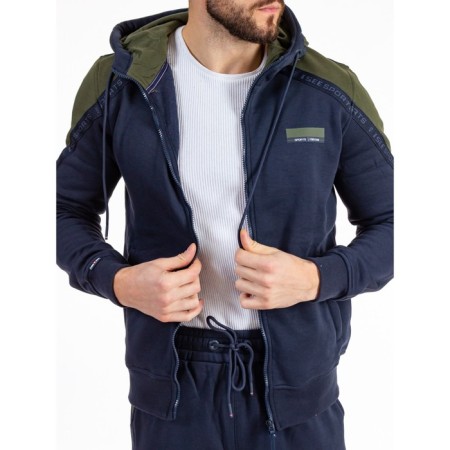 Sports costume men's ise, size 54, dark blue color, khaki-4