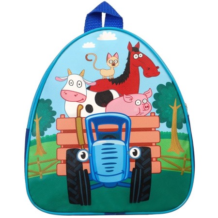 Baby's backpack "Blue Tractor"-4