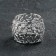 Ring for napkins "Grapes. Silver ", 4 × 3 cm, silver color