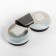 Oils, 2 pieces, plastic, for paints, with twisting lids, with a holder