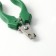 Small side claws with curly handles, a hole of 9 mm, green