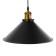Bayerlux lamp "Gregory" black 3x40W E27 52x52x92 cm
