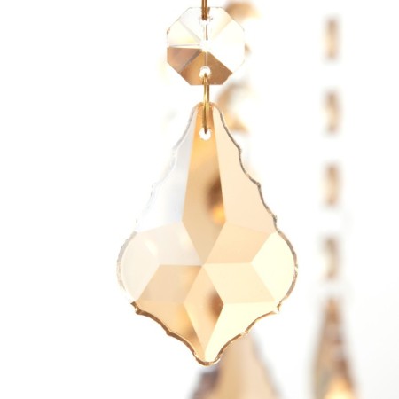 Palermo chandelier 8he14 25W cognac 72x72x60-90 cm Bayerlux-8
