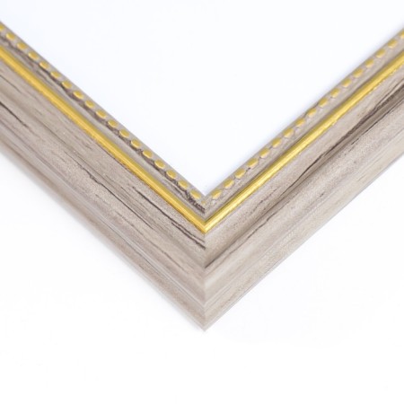 Photo frame plastic 20x25 cm "Eco-style with a gold frame" 28x23 cm-2