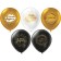 Latex ball 12 "" With DR! ", 2-hand, set 25 pcs., Mix