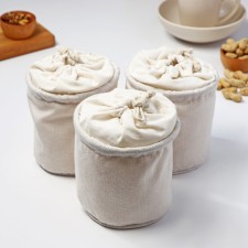 Set of bags for storing products, 3 pcs, 15x13 cm