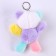Soft toy "Bear" on a key fob, 13 cm, color mix