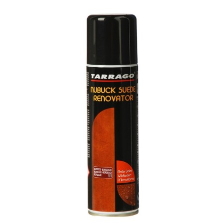 Suede paint Tarrago Nubuck Suede Renovator 011, Bordeaux Color, 250 ml