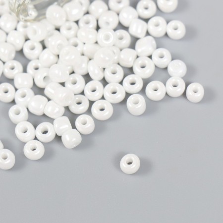 Bead 6/0 in the bottle "Cloud" 20 g ceramic shine 6x2x2 cm-2