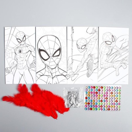 Set for creativity, 35 items, Spider-Man-5