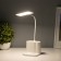 A tabletop lamp with a stand for the phone and pens, 3 compartments, 5W Led USB 2700-6500K