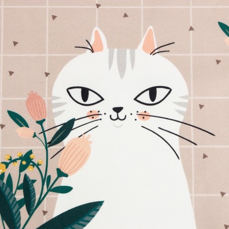 Gift MEOW Set: a towel, a mittens-output, a brush, a spatula, a whisk-2