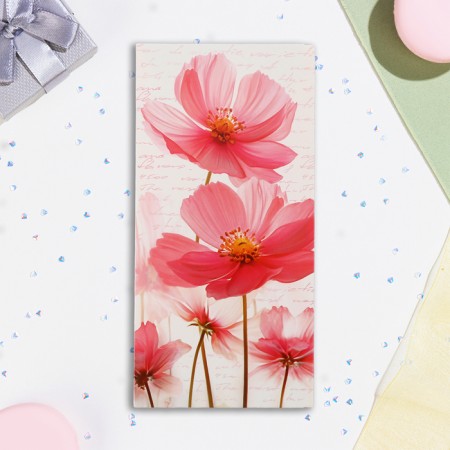 Money envelope "Universal" flowers, 16.5 x 8.5 cm-1