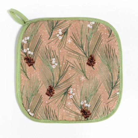 SPRUCE BRANCHS TIME 19X19CM, 100% HL, sarzha 190 gr/m2, Vatin 250g/m2-2