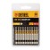 Denzel 11671 bit set, hexagonal profile, Torx 30 x 50 mm, steel S2, 10 pcs.