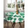 The tablecloth "Fern rain", round, Saten, d = 150 cm